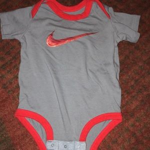Baby boy nike onesie
